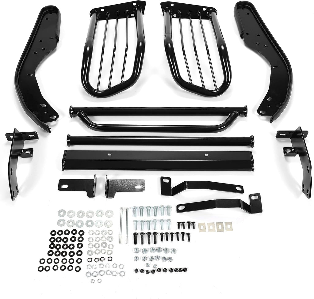 Black Steel Brush Guard Grille B28749