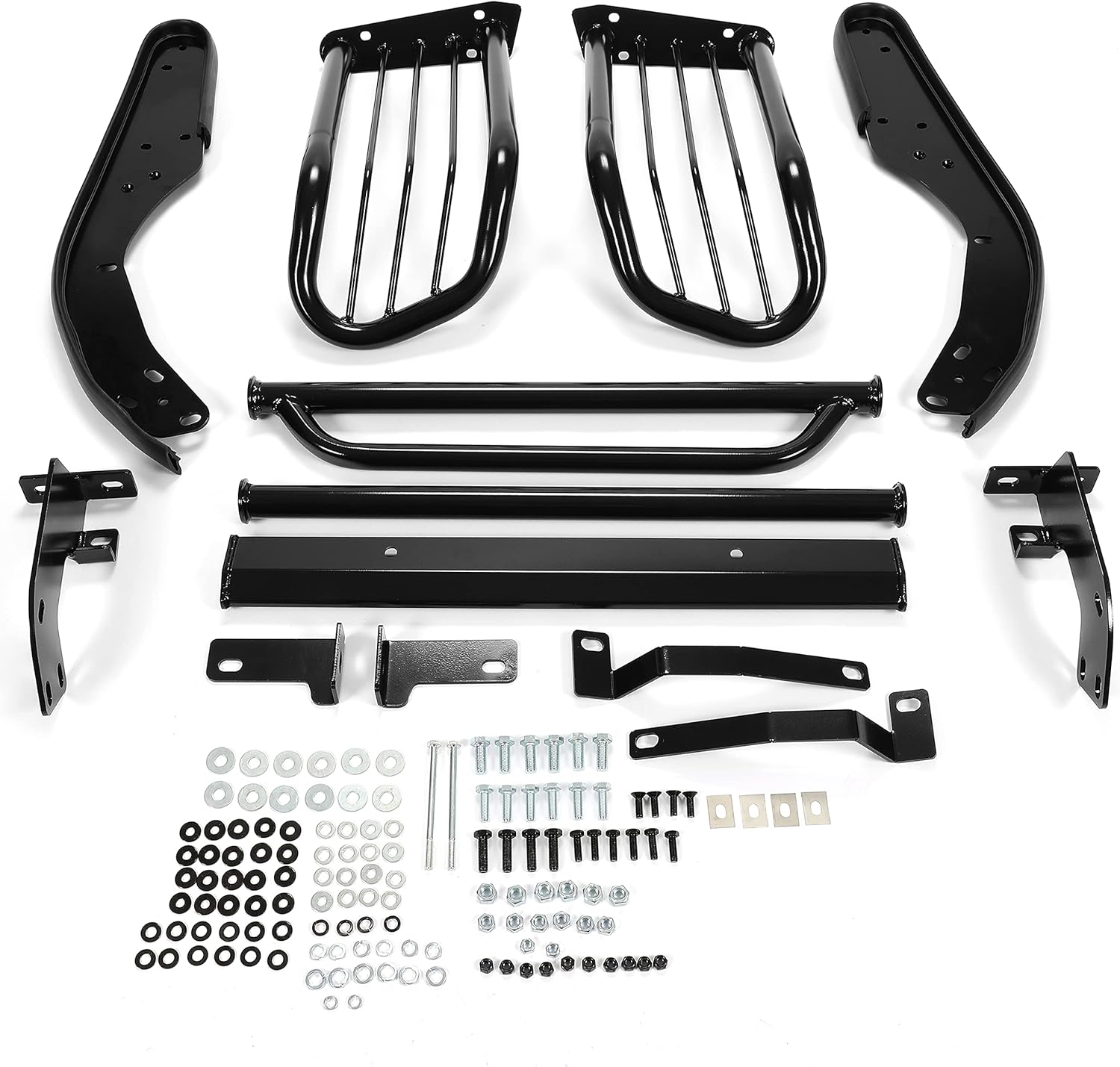 Black Steel Brush Guard Grille B28749