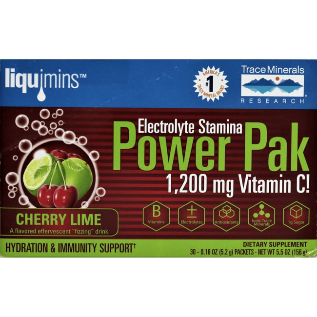 Cherry Lime Electrolyte Powder Packets 30 Packets Q30129