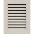 16 inch x 12 inch Primed Western Red Cedar Gable Vent B4868