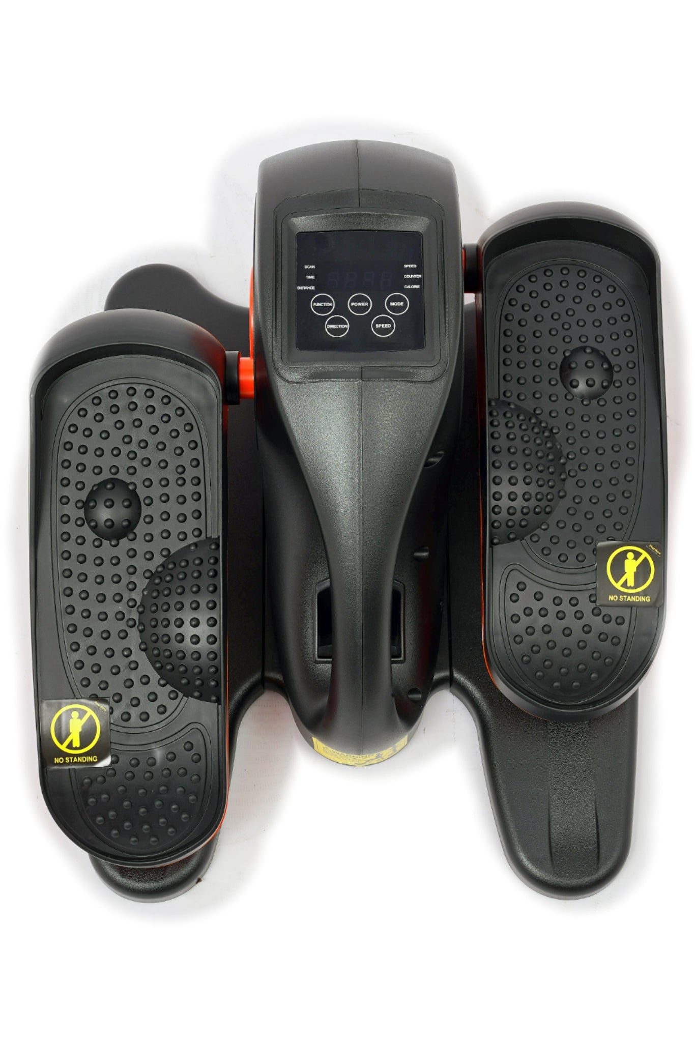 Under-Desk Elliptical Machine with Lcd Screen, Seated Pedal Exerciser with Remote Control Electric Elliptical Trainer S943