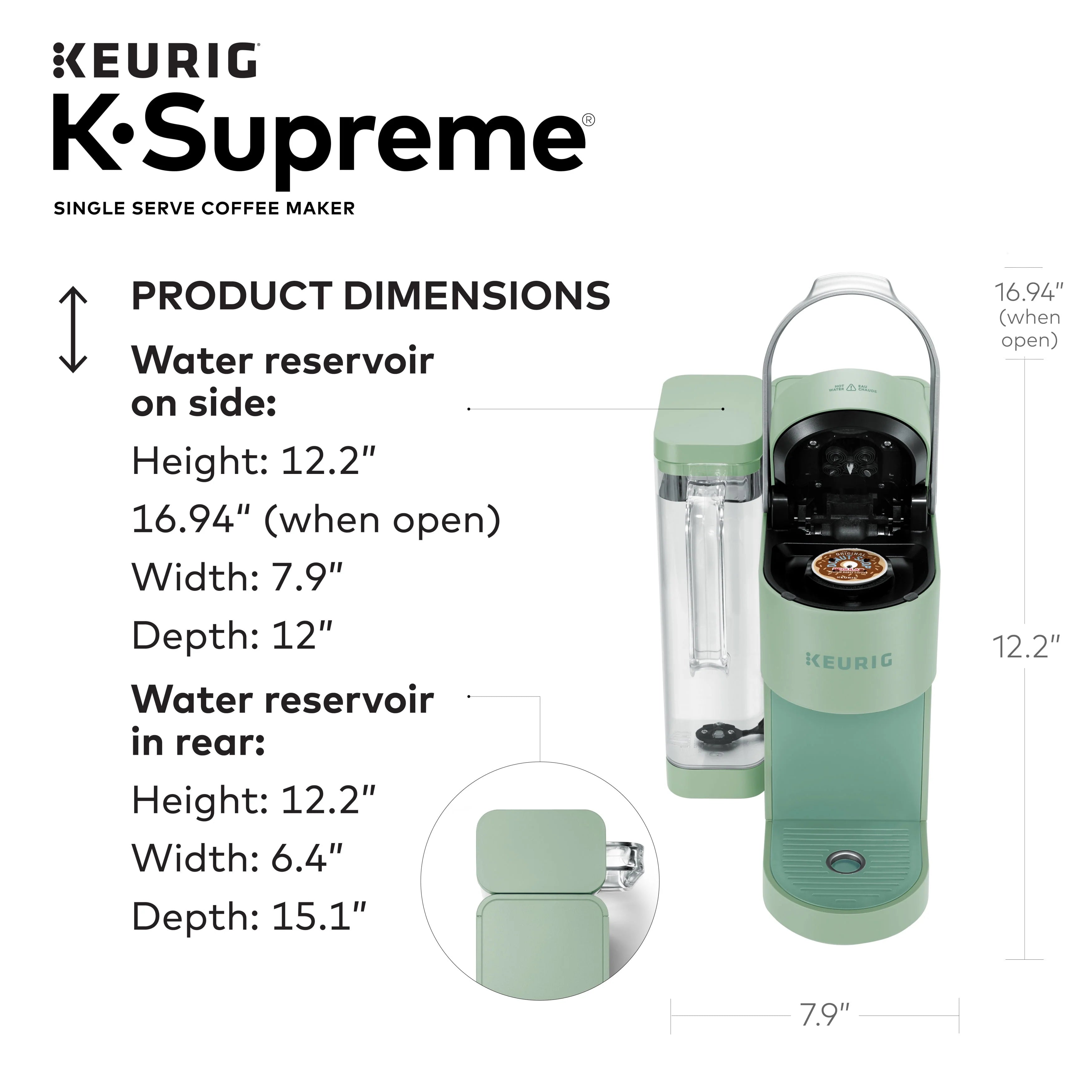 Black Single-Serve K-Cup Pod Coffee Maker N179941
