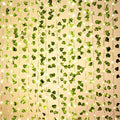 Fake Vines Artificial Ivy Garland with 100 LED String Light Hanging Plants Faux Greenery Leaves 6Pack with 100LED E537