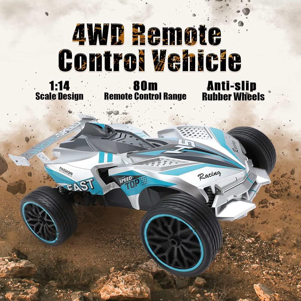 Remote Control Car with Colorful Led Lights and Rechargeable Battery O535256