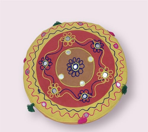 Yellow Bamboo Wooden Stool I202043