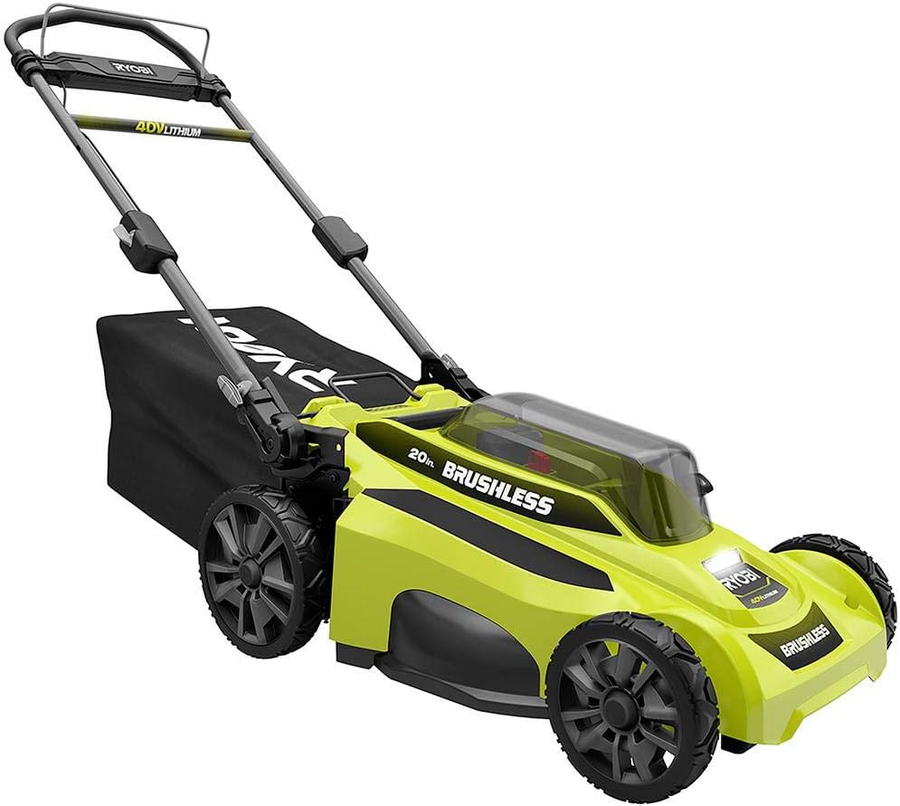 20 in. 40-Volt Cordless Push Lawn Mower D1009