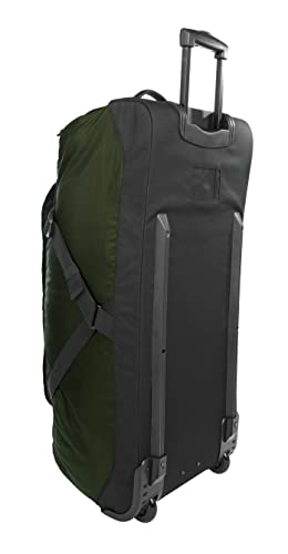 Dark Loden Ripstop Polyester Rolling Duffel Bag 78L E115228