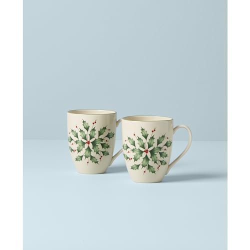 18 Oz Stoneware Coffee Mug Set B4652