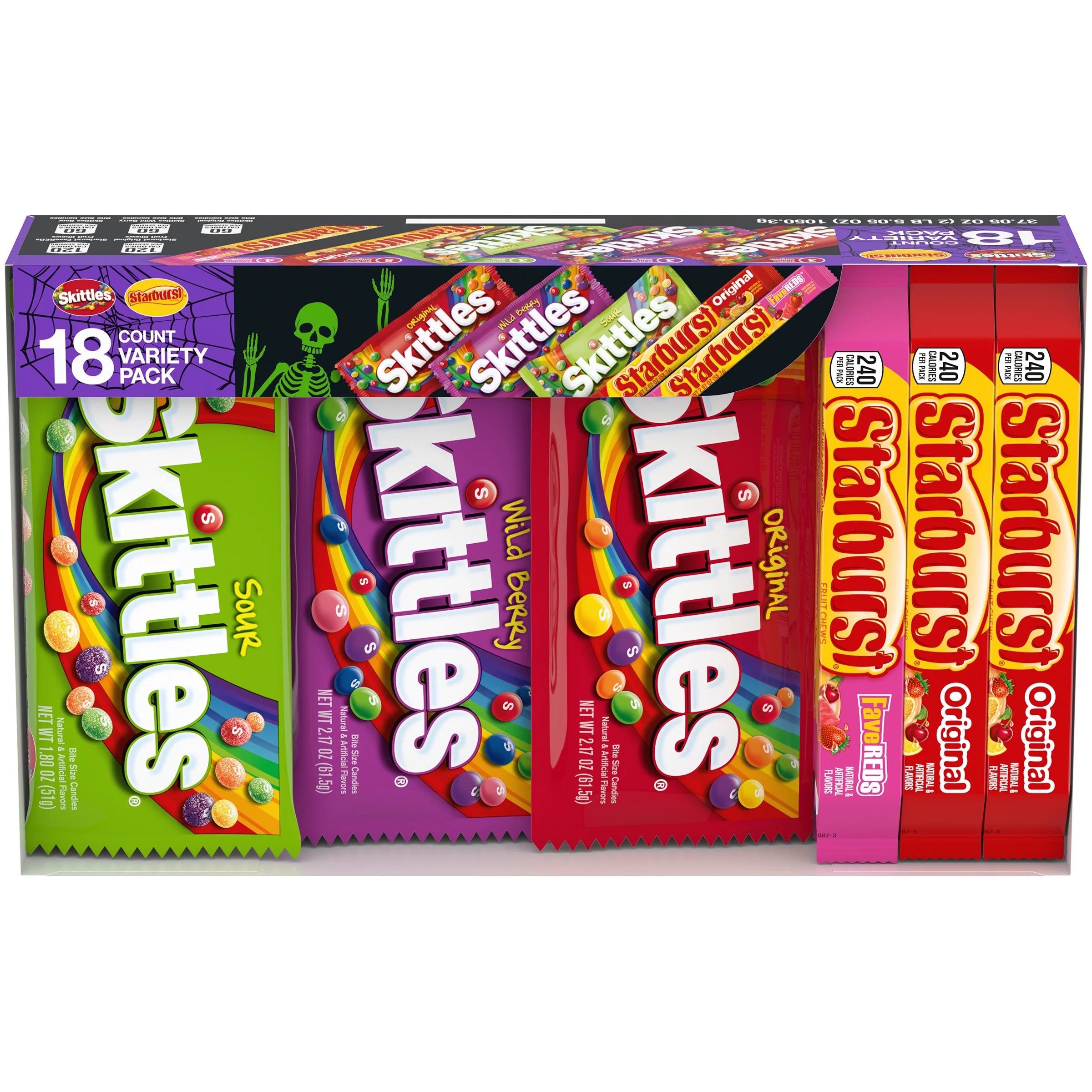 18 Count Mixed Chewy Candy Variety Pack O967307