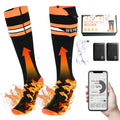 Black Rechargeable Electric Heated Socks Z613