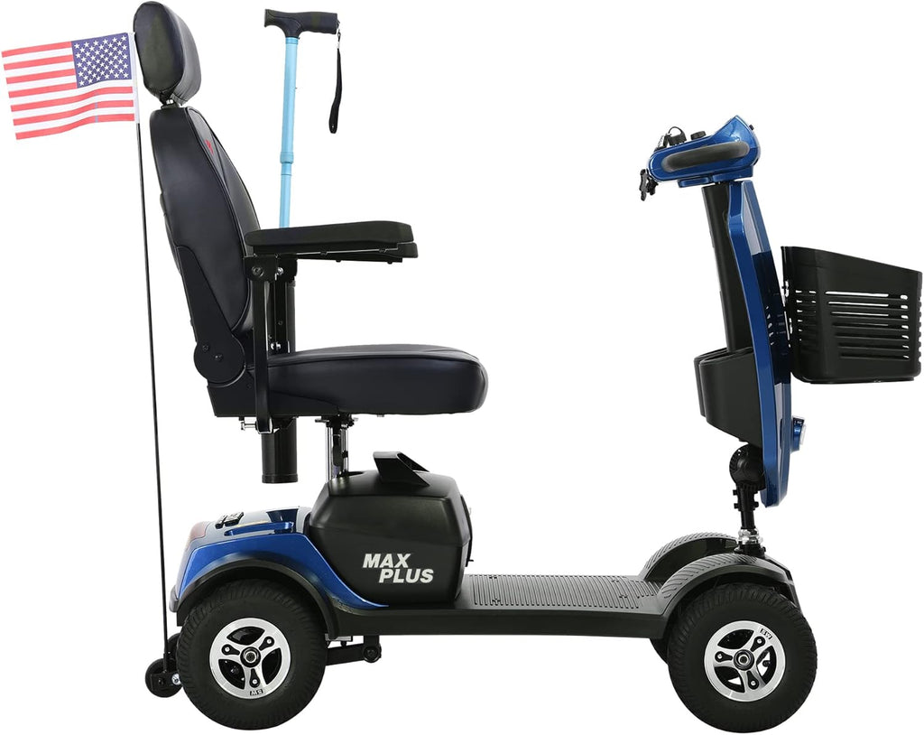4 Wheel Folding Mobility Scooter 300lbs Max Weight C414343