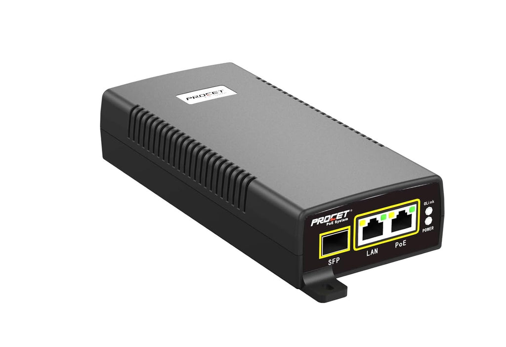 PoE Media Converter with SFP uplink to PoE++ 60 Watts U653