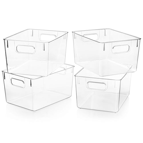 Clear Plastic Storage Bins T4704