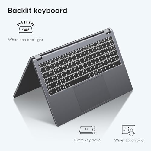 15.6" 2-in-1 Laptop, 16GB RAM, 512GB Storage, AMD Ryzen 3, FHD Touchscreen, Gray E76180