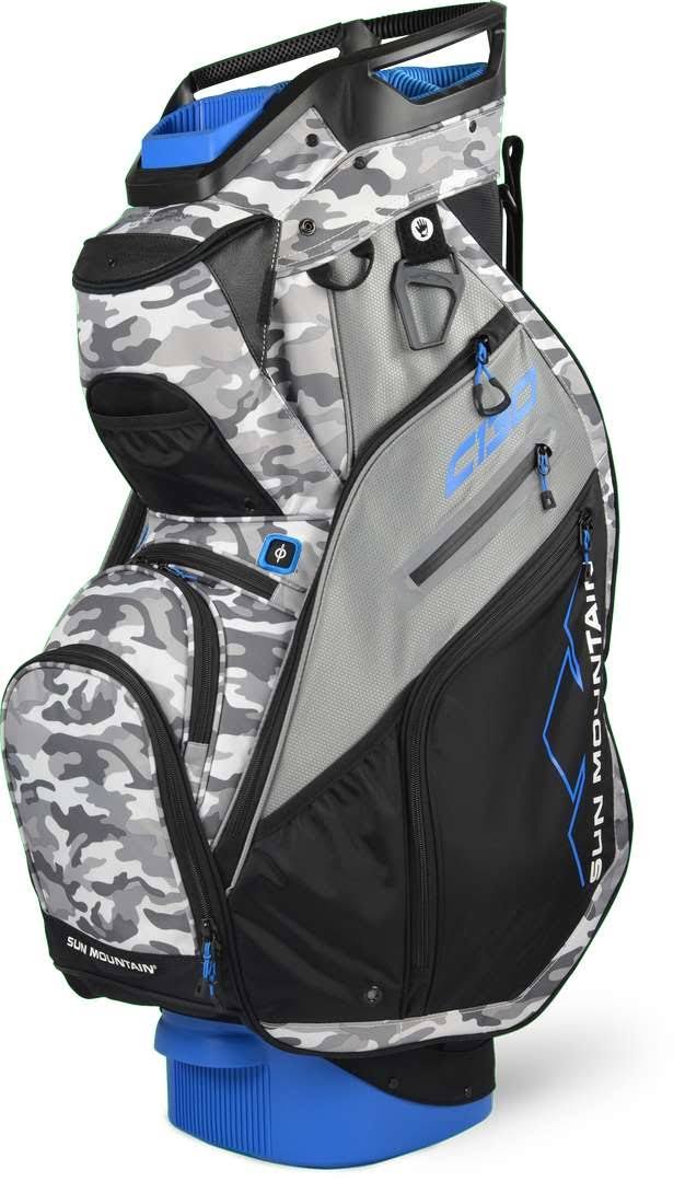 Black/Charcoal/White/Red Cart Bag W2766