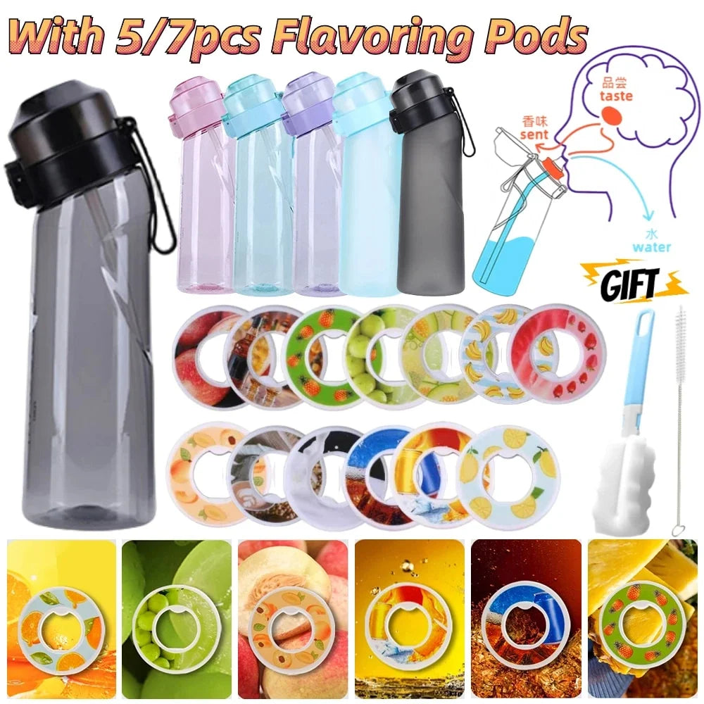 18PCS 650ml Flavored Water Bottle N15854