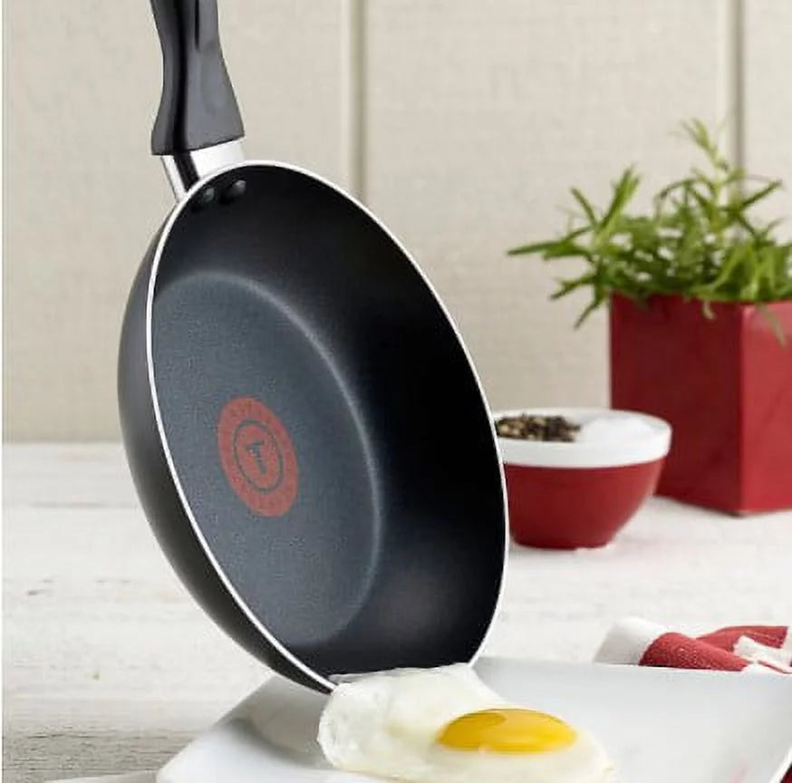 3-Piece Nonstick Aluminum Fry Pan Set in Black B5804