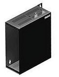 Black Steel 19" 4U Wall-Mount Cabinet Z469130