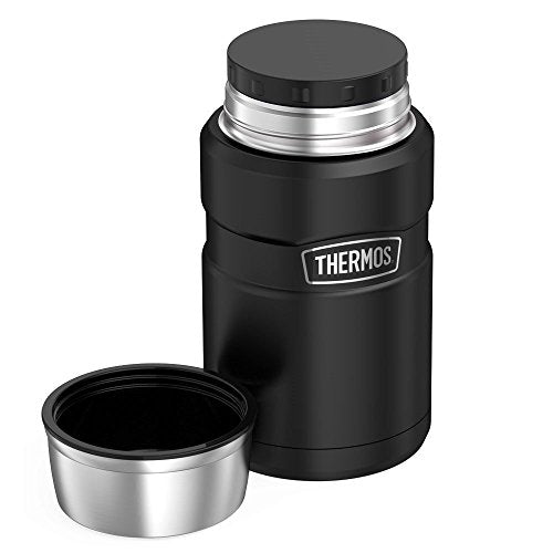 24 Ounce Blue Vacuum-Insulated Food Jar Q823
