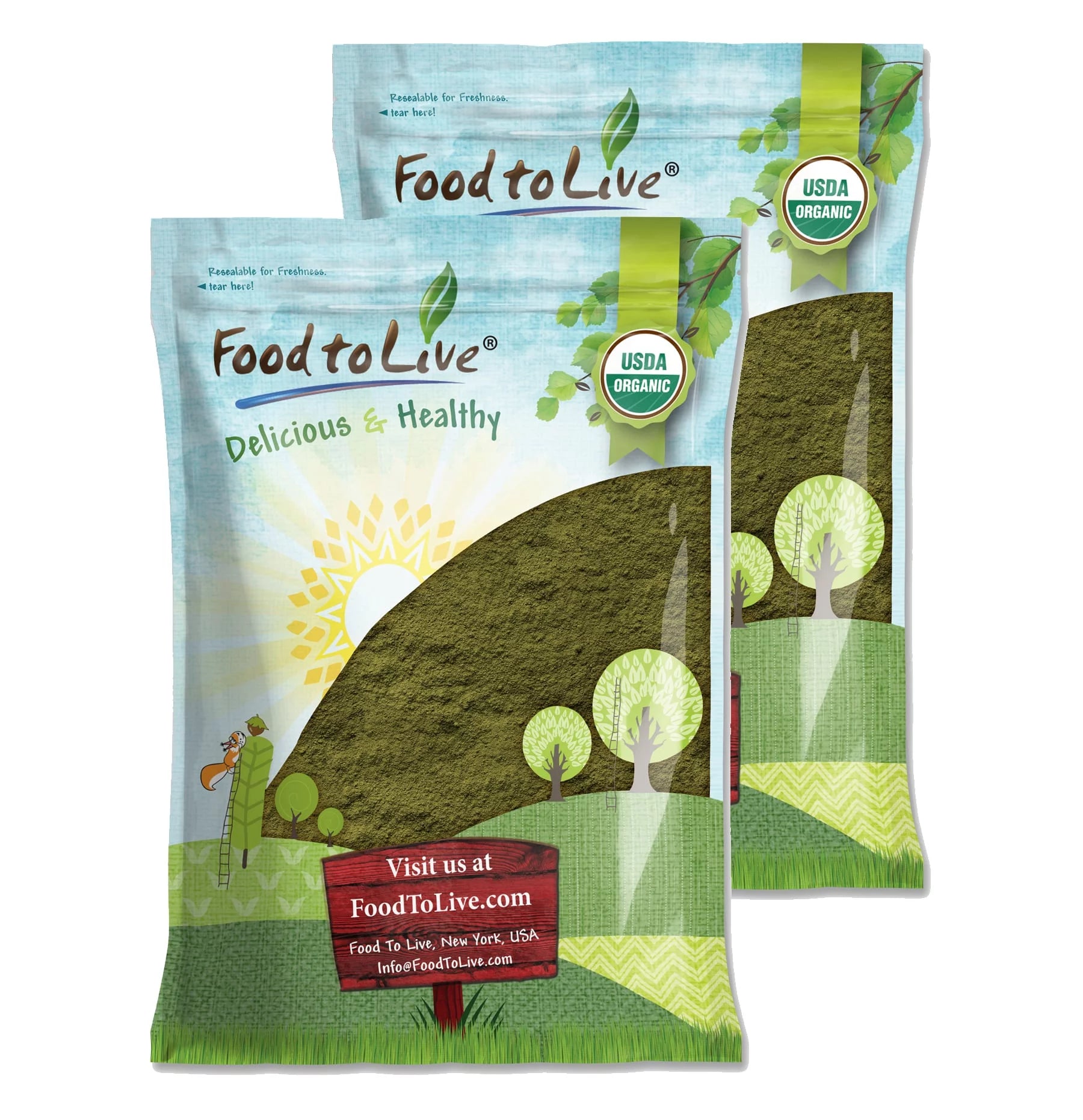Organic Spinach Powder, 16 Pounds G5404