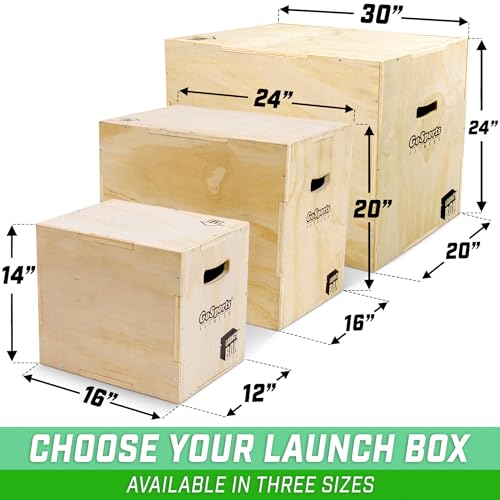 3-in-1 Plyo Jump Box D51861
