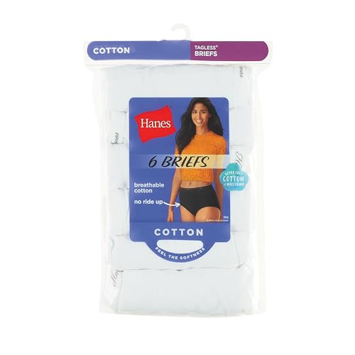 6-Pack Moisture-Wicking Cotton Brief Underwear X1361