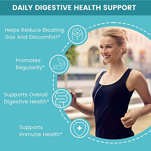 60 Delayed Release Veggie Capsules Probiotics & Prebiotics Supplement J162596