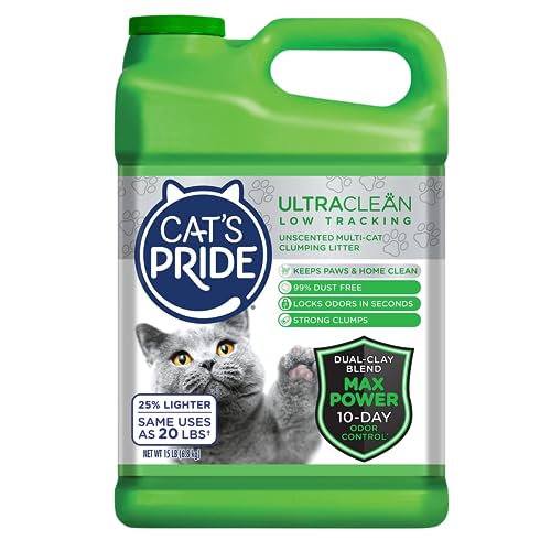 Fresh Scent 15 Pounds (Pack of 2) Clumping Litter W828