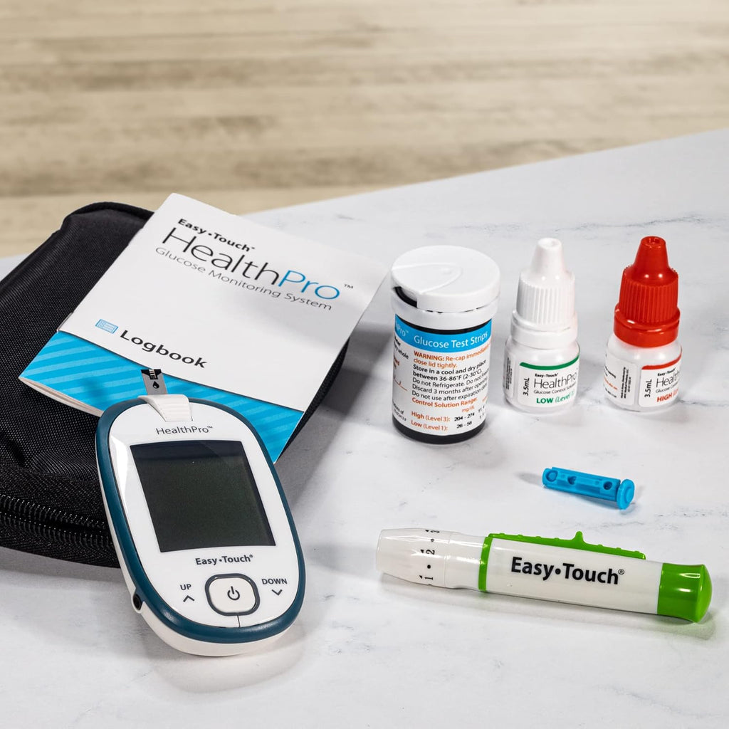 Glucose Monitoring Meter with Lancing Device & 10 Lancets R4251