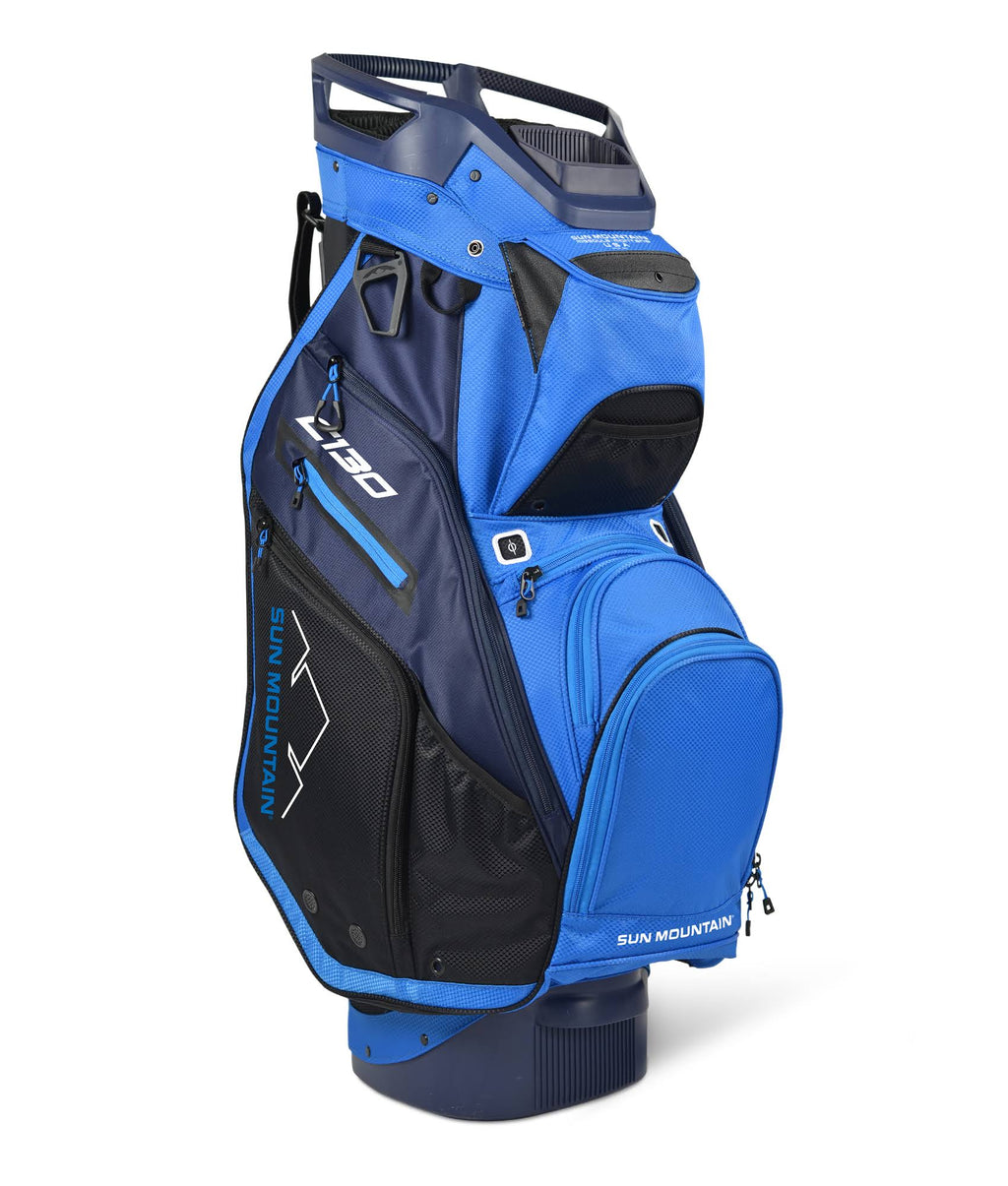 Black/Charcoal/White/Red Cart Bag W2766