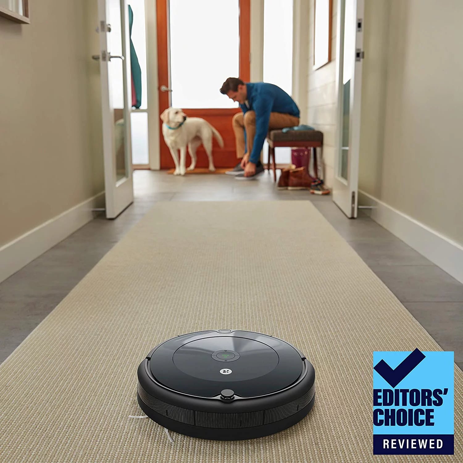 Charcoal Grey Robot Vacuum M455
