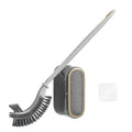 Toilet Bowl Brush and Holder Set with Silicone Scrubber L21080