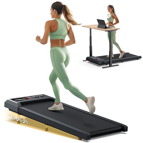 Under Desk Treadmill with Incline 300lb Capacity O779