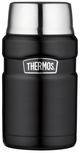 24 Ounce Blue Vacuum-Insulated Food Jar Q823
