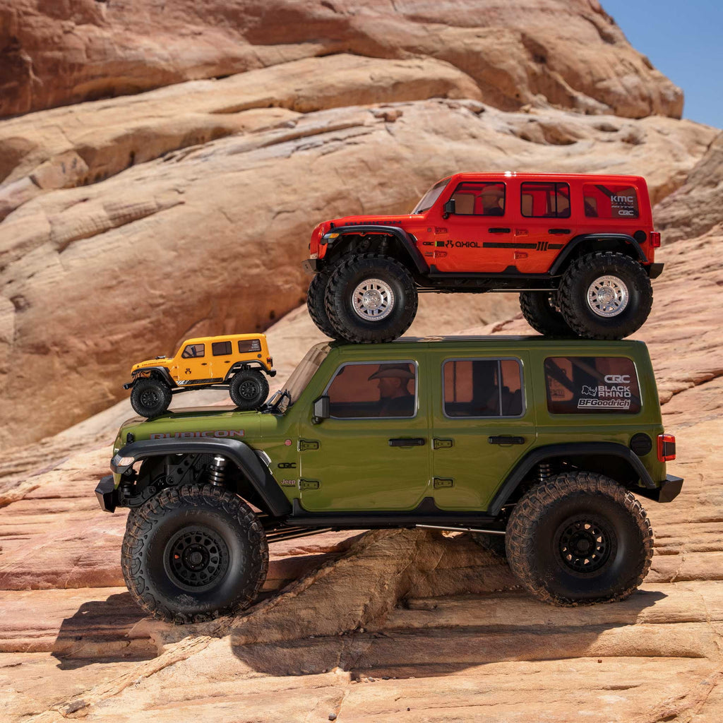 Green 1/6 4 Wheel Drive Rock Crawler RC Truck J130