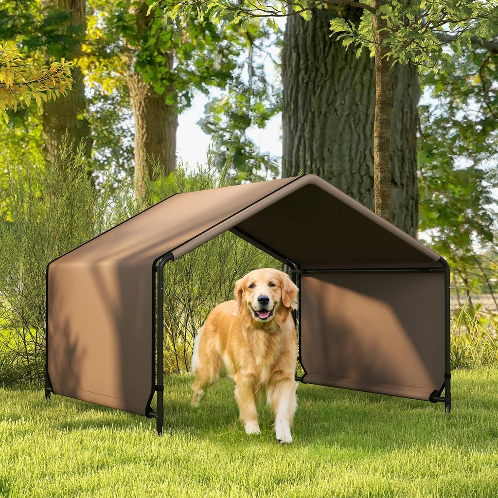Brown Water Resistant Dog Tent R431482