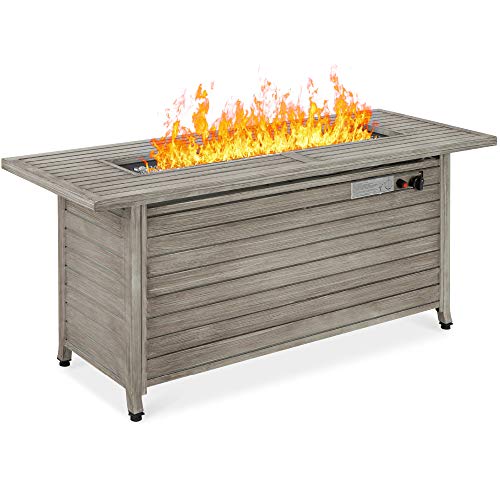 Gray Propane Gas Fire Pit Table T980181