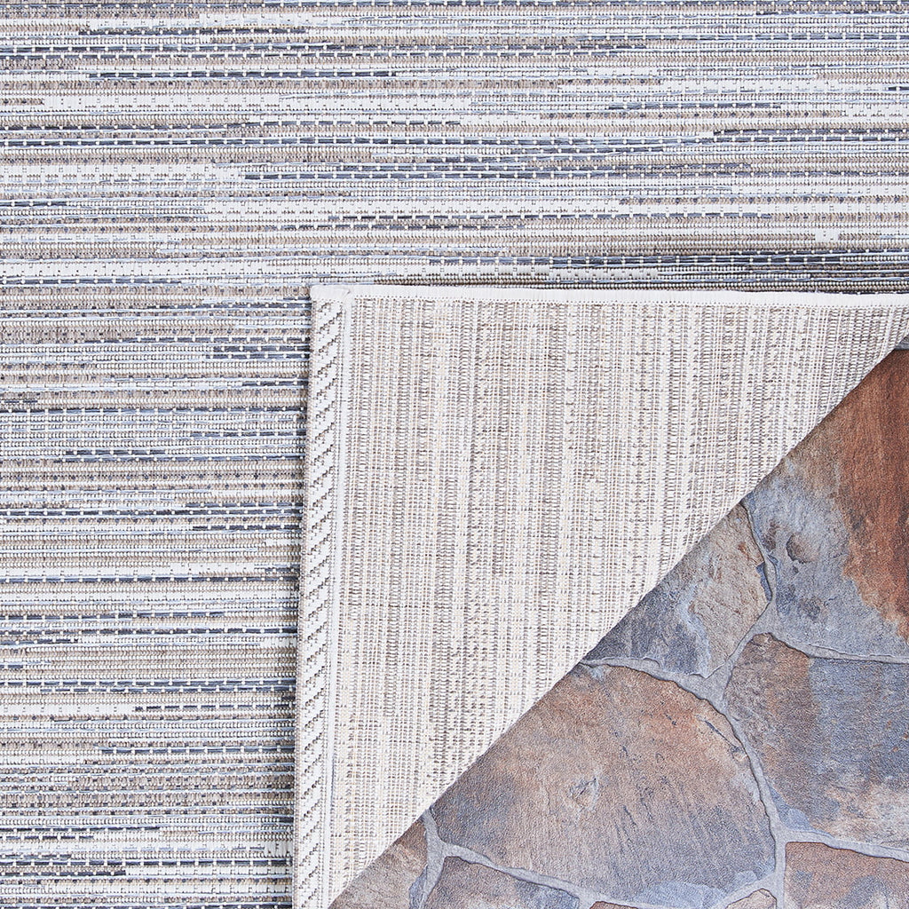 Taupe-Champagne Indoor/Outdoor Area Rug, 3'9" x 5'5" F47380