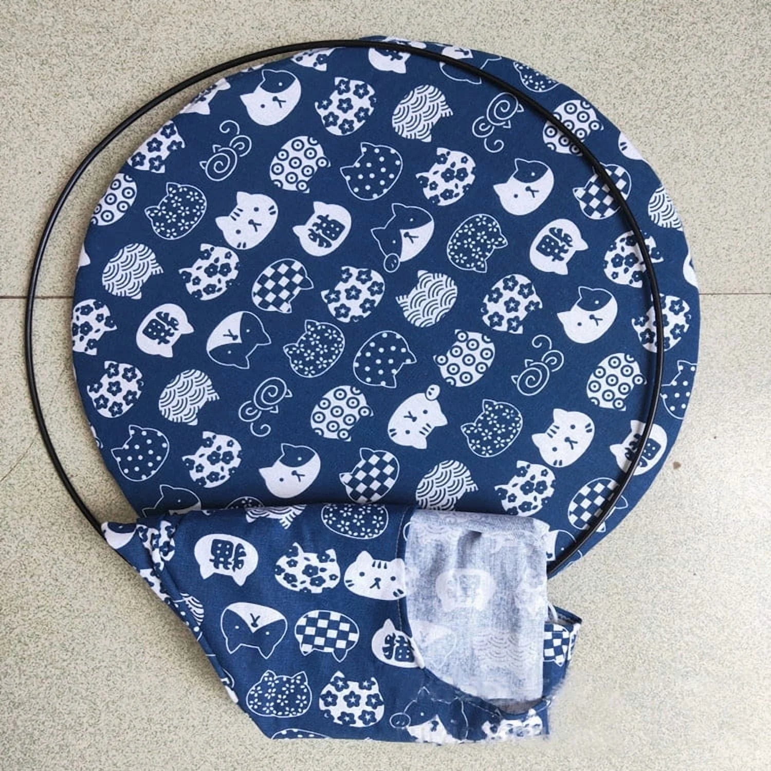 Blue Cat Hammock Bed L8004