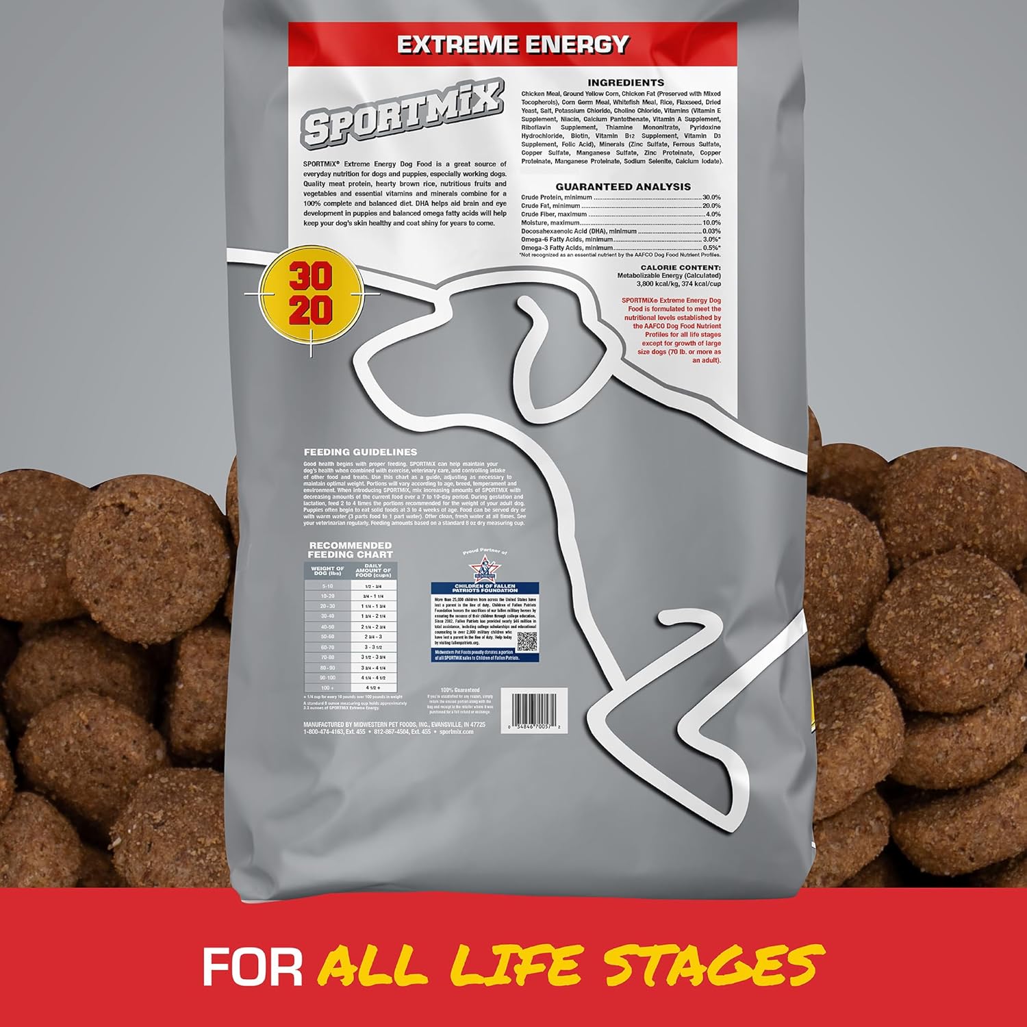 Extreme Energy Dry Dog Food N71917