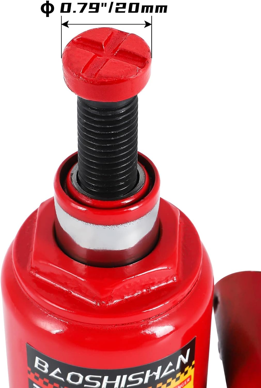 3 Ton Double Ram Bottle Jack with Carrying Case D149640