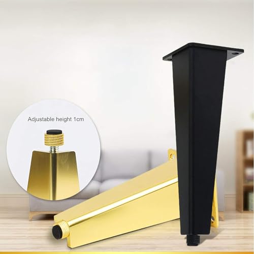 Gold 30cm Aluminium Adjustable Furniture Feet Z4807