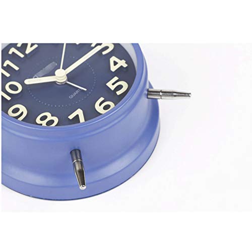 Green Silent Night Light Desk Alarm Clock U991884