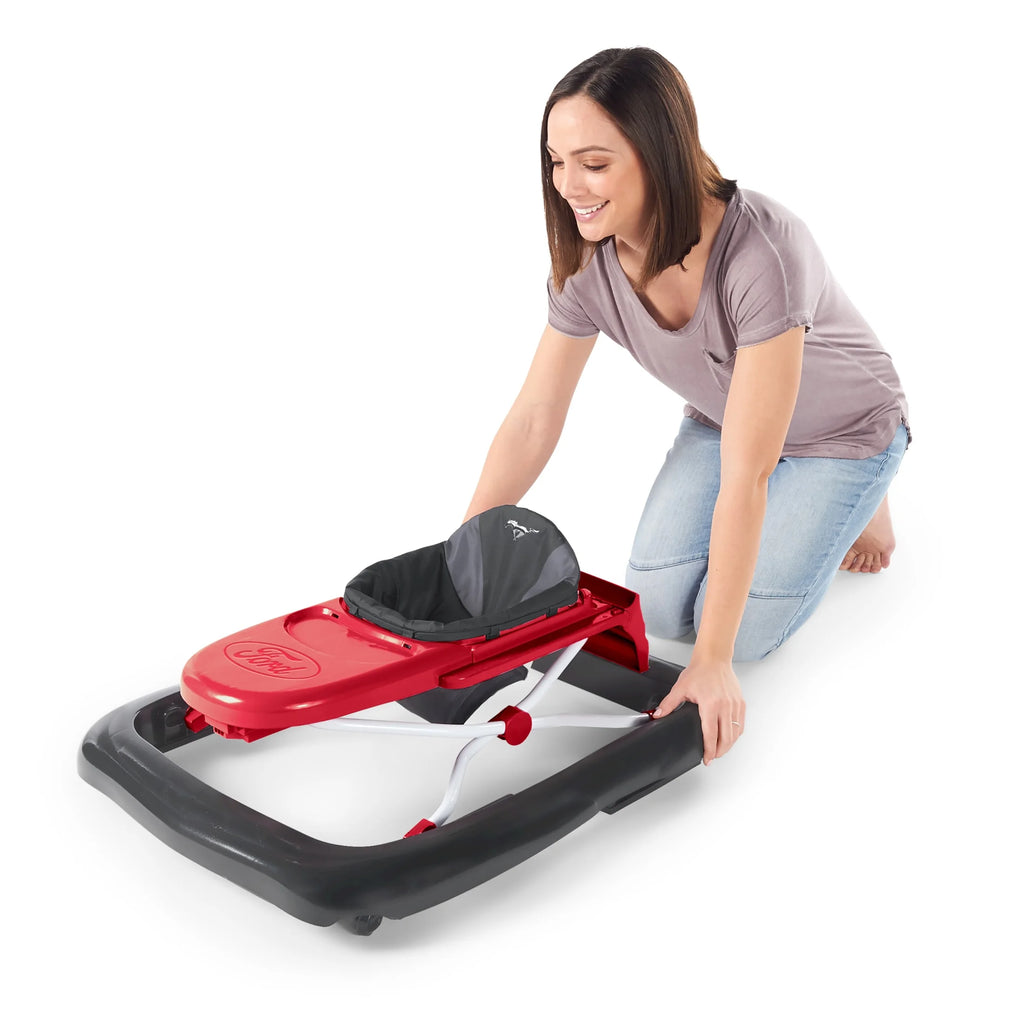 4-in-1 Adjustable Baby Walker with Removable Steering Wheel N318494