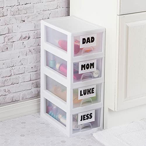 Clear 27 Quart Stacking Drawer O256