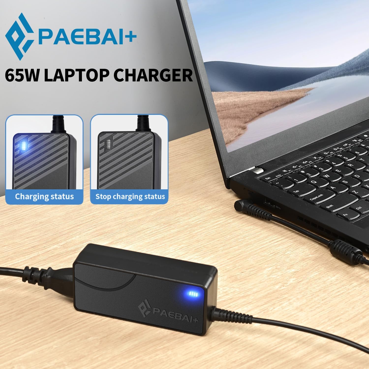 65W 45W Laptop Charger 20V 3.25A 4.0 * 1.7MM Round Tip AC Adapter L249