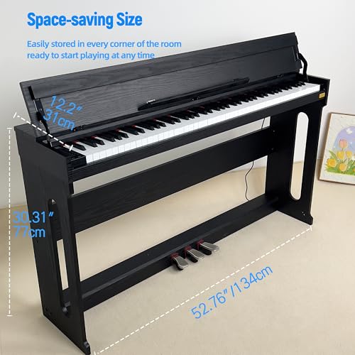 88 Keys Semi Weighted Digital Piano T349