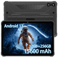Gray Rugged Tablet 15600mAh 10.1 Inch HD+ 12GB+256GB IP68 IP69K L953808