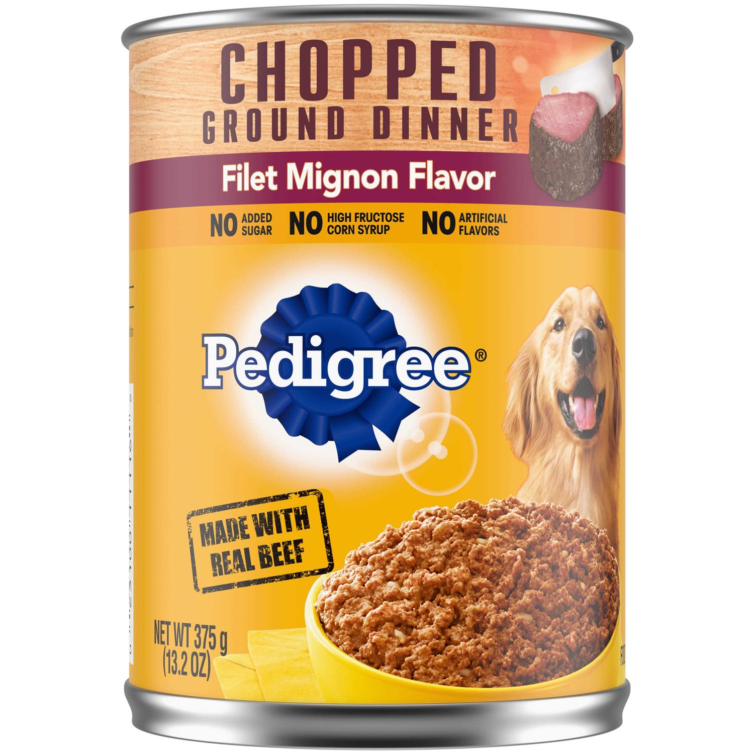 Traditional Ground Dinner With Filet Mignon Canned Dog Food U846