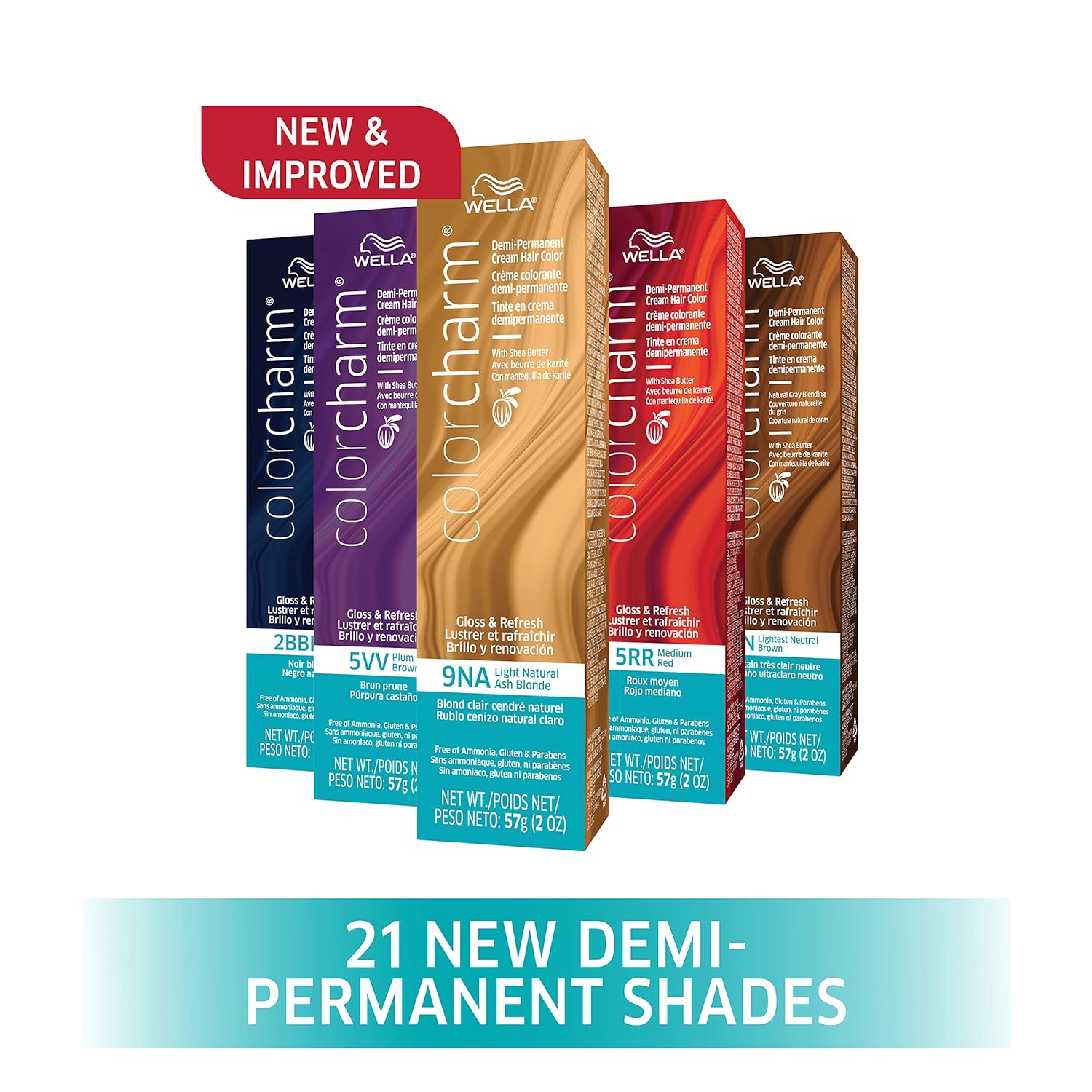 9NA Light Natural Ash Blonde Demi Permanent Hair Color with 10 Vol. Developer Z889